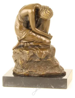Productafbeelding van Een Bronzen Sculptuur Genaamd "Dromen"