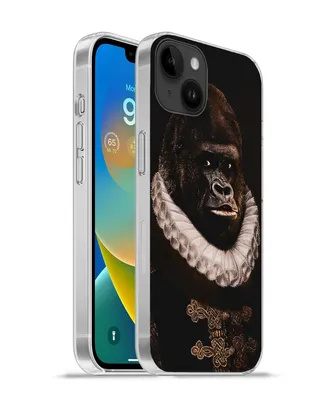 Produktbild von MuchoWow® Handyhülle Schutzhülle Hülle für Apple iPhone 14 Plus - Soft case Affe - Kunst - Alte Meister Silikon Softcase Handy Hülle - Abbildung