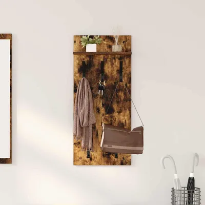 Produktbild von Maison Exclusive - Wandmontierter nachttisch Wandhalterung Geräucherte Eiche