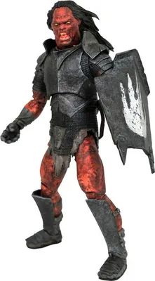 Produktbild von The Lord of the Rings Uruk-hai Orc Figur 18cm