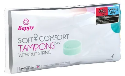 Produktbild von Asha - Extra Weiche Tampons Trocken - 4 Stück
