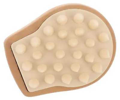 Produktbild von Kopfmassagegerät aus holz und silikon - natur - Tendance