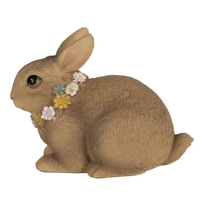 Produktbild von Clayre & Eef Figur Kaninchen 10 cm Braun Polyresin