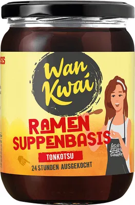 Immagine prodotto di Wan Kwai Ramen base zuppa Tonkotsu per un brodo forte 500ml
