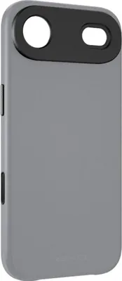 Produktbild von Handyhülle für iPhone Air, YAXO Leather Gear Slim Case MagSafe, Grau