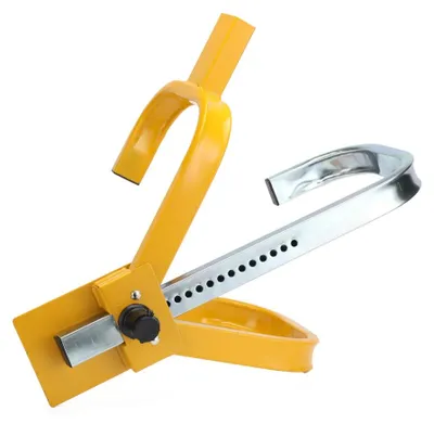 Immagine prodotto di Sistema antifurto per auto - Grillo portatile per pneumatici - Design a tre punte - Acciaio inossidabile - Resistente - Tipo 1