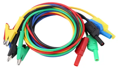 Image de P1018A Câble de test haute tension avec fiches bananes et pinces crocodiles