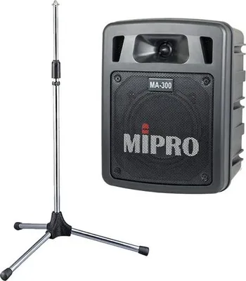 Zdjęcie produktu dla Mipro MA-300 Mobilny system nagłośnieniowy ze statywem