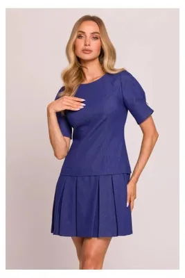 Produktbild von Kleid MOE M842 BLAU Größe: M