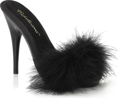 Produktbild von POISE-501F Damen Slipper von Fabulicious, Schwarz  , EU 40, US 10