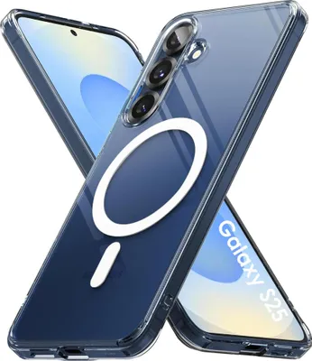 Image de Housse pour Samsung Galaxy S25 - Housse de téléphone portable magnétique transparente anti-rayures Ultra fine Phonillico®