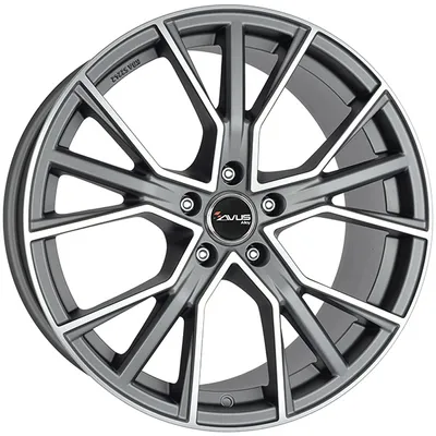 Produktbild von Alufelge Avus Af18 8X18 5X112 Et 48 Matt Anthracite Polished