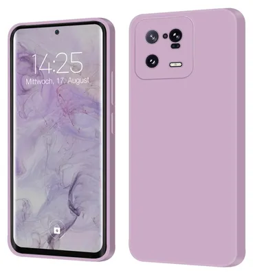 Produktbild von Hülle für Xiaomi 13 Pro 5G Case Cover Bumper Smartphone Softgrip Schutzhülle Farbe: Lila