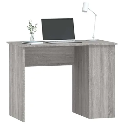 Produktbild von "2026 Aktion"Schreibtisch/Büro-Möbel - CLORIS - Computertisch moderner - Grau Sonoma 100x55x75 cm Holzwerkstoff - NeuMöbel3784950