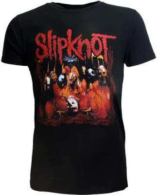 Zdjęcie produktu dla Slipknot Group Photo Band T-Shirt Black - Oficjalny towar - XL