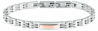 Produktbild von Zeitloses zweifarbiges Stahlarmband T-Steel TJAXV34