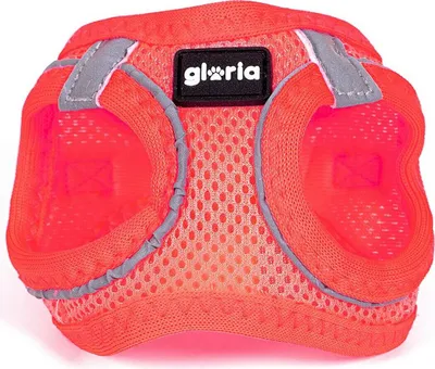Obrázek produktu pro Postroj pro psy Gloria Air Mesh Trek Star nastavitelný růžový (18-20 cm)