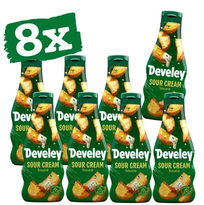 Produktbild von Develey Sour Cream Sauce - 8x 250ml