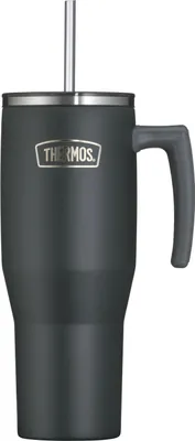 Produktbild von Thermos REFRESHING SERIES, Tägliche Nutzung, Sport, 1,1 ml, Straw lid, Edelstahl, Schwarz, Mann/Frau