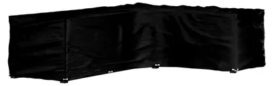 Produktbild von Schutzhülle für Gartenmöbel, wasserdicht und UV-beständig, L-Form mit 18 Ösen, Schutzhaube für Rattanmöbel, 220x285x80cm