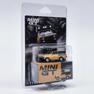 Produktbild von Land Rover Range 1981 Camel Swoboda & Mentel Winner - BLISTR - Mini GT 1:64