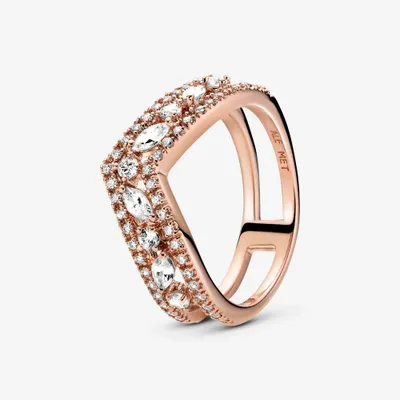 Produktbild von Wishbone Ring für Damen, PANDORA ROSE