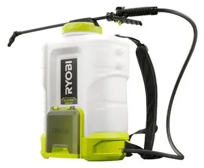 Image de Pulvérisateur à dos 18V - RYOBI RY18BPSB-0 - jusqu'à 6,2 bars - débit 1 l/min à 1,8 l/min - réservoir 15 L (vendu sans batterie)