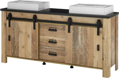 Produktbild von Unterschrank mit Doppelwaschbecken SHERWOOD