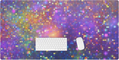 Produktbild von Pixelmosaik – Schreibtischunterlage – Rutschfeste Tischunterlage – Schreibtischmatte für Büro & Zuhause – Schreibunterlage – Mauspad – Tischmatte – 120 x 60 cm