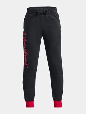 Produktbild von Under Armour Jogginghose Ua Rival Fleece Script Jgrs-Blk 1379789-001__YLG