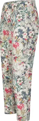 Produktbild von Anna Montana Damenhose Angelika Slim Fit 7/8 floral Mehrfarbig