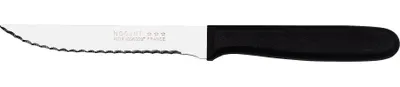 Image de 20 Couteau à Steak Noir Lame Double Crantage 11cm