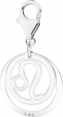 Productafbeelding van 925 sterling zilveren leeuwenhanger, elegant en hypoallergeen