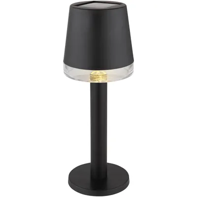 Produktbild von Tischlampe Kabellos Solar Akku Tischleuchte Außen Solarleuchte Schwarz 36632