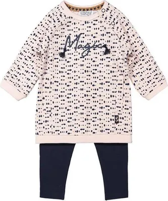 Produktbild von Dirkje 2-teiliges Mädchen Baby-Set  Kleid mit Leggings 62
