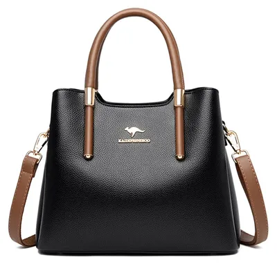 Image de Sac à main élégant en simili cuir, avec de nombreux compartiments