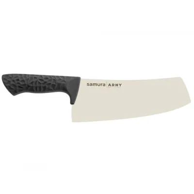 Produktbild von Samura ARNY 8.2" Japanisches Stahlbeil mit modernem grauen Griff - Präzisionsküchenmesser für Profiköche und Hobbyköche