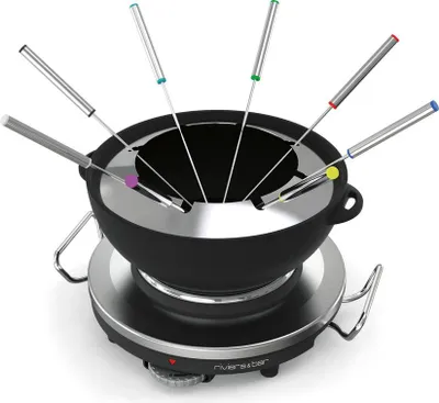 Immagine prodotto di Fonduta e fornello elettrico 1000w 8 forchette Riviera & bar QFD340