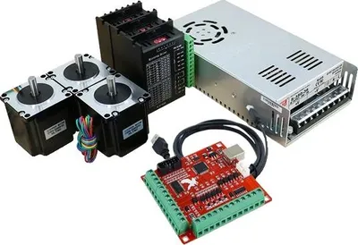 Obrázek produktu pro Sada CNC, krokový motor Nema 23, ovladač TB6600