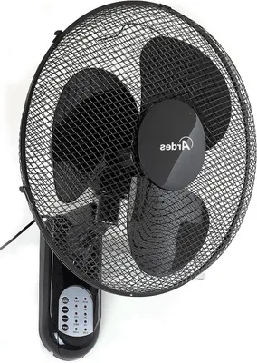 Produktbild von Wandventilator – Wandlüfter – Raumkühlung – Mit Fernbedienung – 40 cm – Schwarz