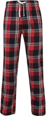 Produktbild von SF Herren Schlafanzughose mit Tartan-Karomuster PC3384 (S) (Rot/Marineblau)