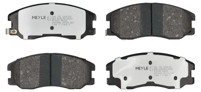 Produktbild von MEYLE 025 245 1016/PD Bremsbeläge Vorne für OPEL ANTARA für CHEVROLET CAPTIVA (C100, C140) für VAUXHALL Antara (L07)