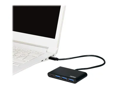 Obrázok produktu pre PORT Designs PORT Connect - Hub - 3 x SuperSpeed USB 3.0 + 1 x USB-C