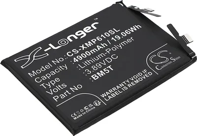 Produktbild von TECHTEK Akku Kompatibel mit [Xiaomi] 13T 5G, 2306EPN60G, für [Poco] X6 Pro Ersetzt BM5T