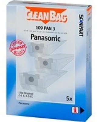 Produktbild von CleanBag Staubsaugerbeutel 109PAN3 für Panasonic