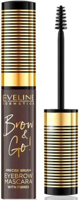 Produktbild von Eveline Eyebrow Mascara 02 Dark Brown Augenbrauen-Gel 6 ml