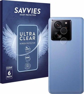 Produktbild von 6x Für Xiaomi 13T (NUR Kameraschutz) Schutzfolie Savvies Displayschutz Display Schutz Folie Klar Transparent