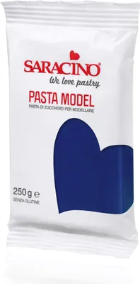 Produktbild von Saracino Modellierpaste Navy Blau 250 g