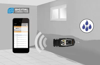 Produktbild von Laserliner MultiWet-Finder Plus, Digital, Rechteckig, AAA, 1,5 V, 0 - 50 °C, Akku