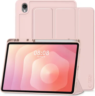 Produktbild von Schutzhülle mit Klappe für Galaxy Tab S11 11", Tech-Protect SC Pen, Rosa